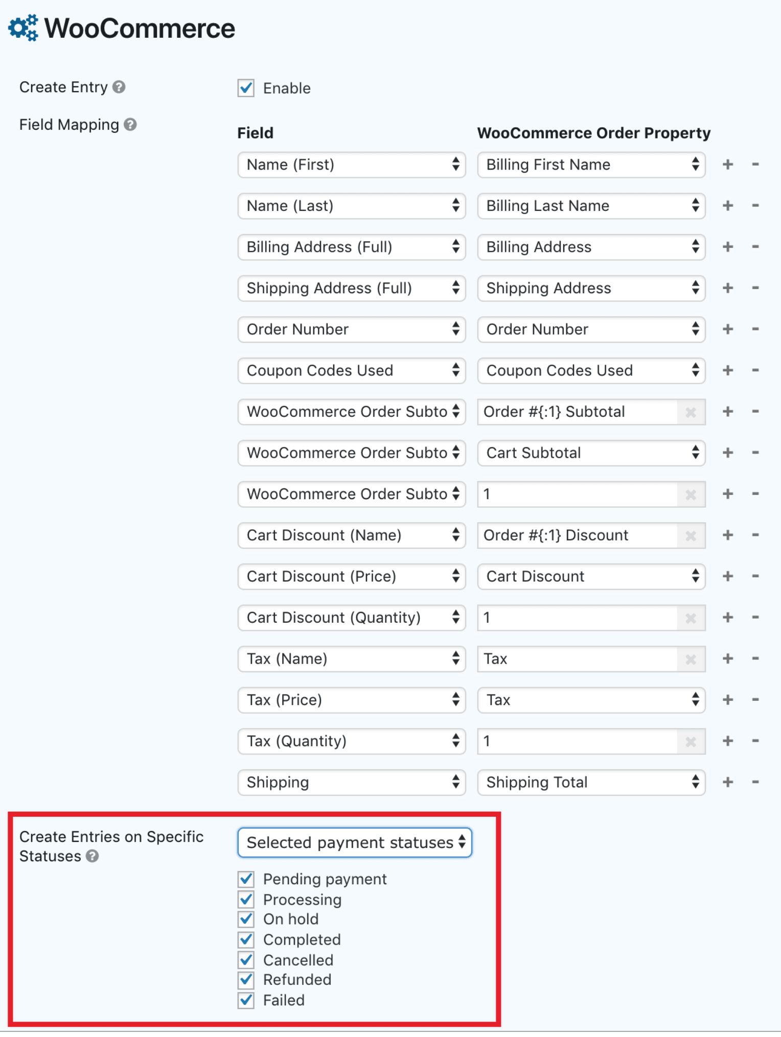 WooCommerce Extension - Checkout Step - Gravity Flow