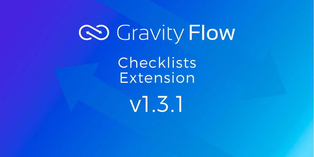 Checklists Extension v1.3.1 Released