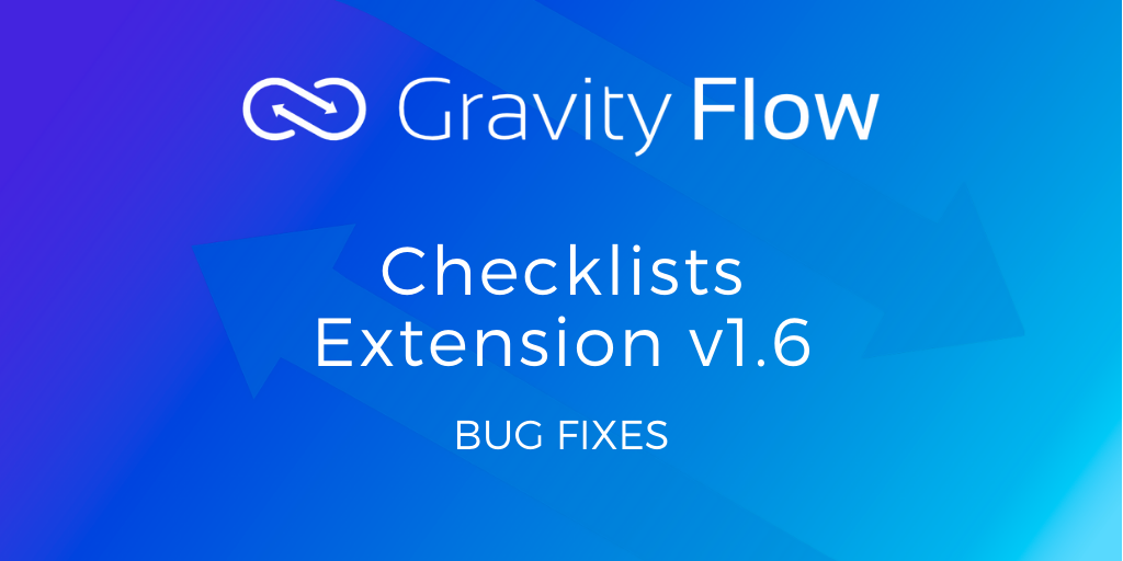 Checklists Extension v1.6 Released